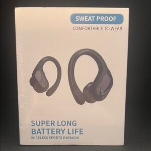 Rose-Gold Wireless Sports Earbuds